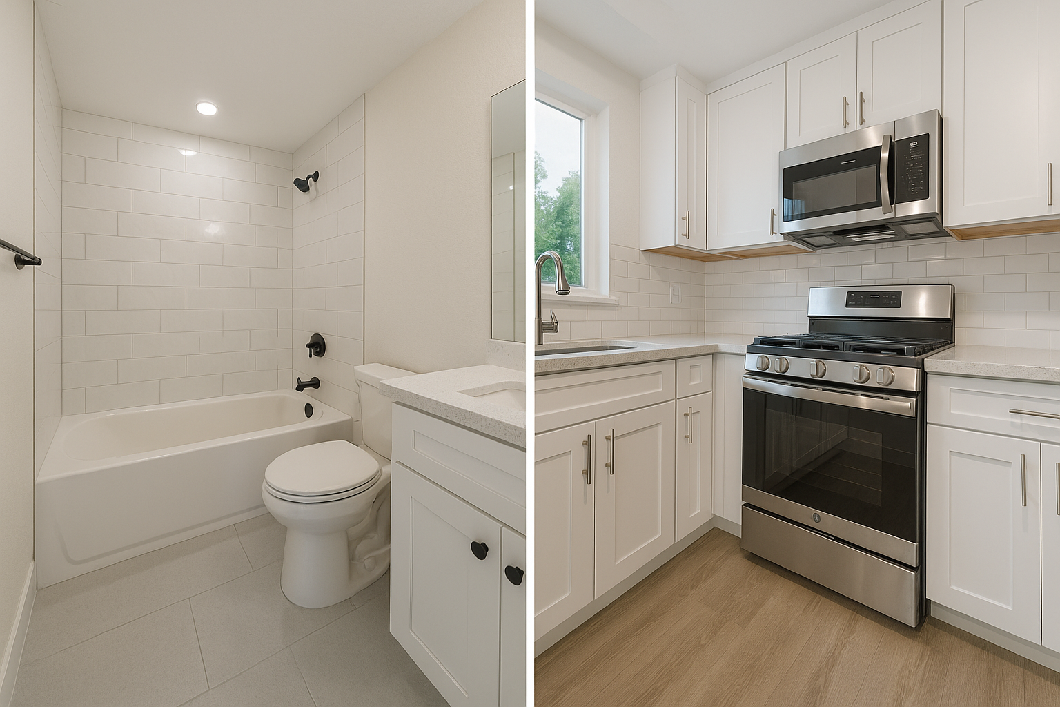 Łazienki i kuchnie pod klucz